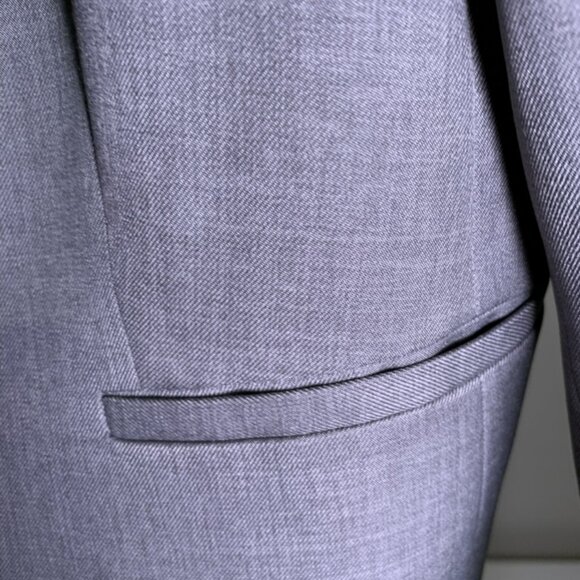 9&Co. Grey Business Chic Jacket Size 4 - Picture 10 of 10